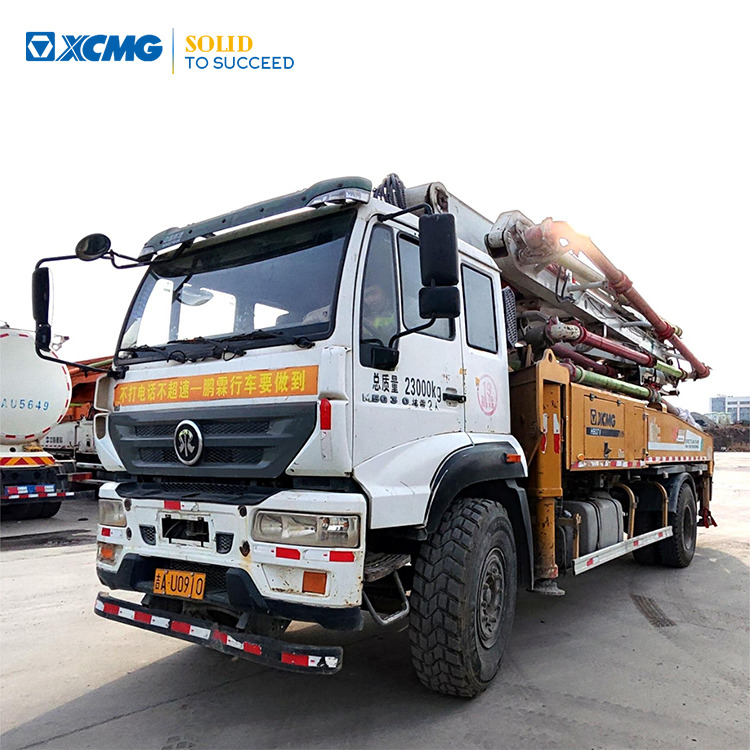 XCMG Official Concrete Machine HB37V Mini Concrete Pump 37m Used Diesel Concrete Mixer Pump Truck Price - Xe bơm bê tông: hình 1 XCMG Official Concrete Machine HB37V Mini Concrete Pump 37m Used Diesel Concrete Mixer Pump Truck Price - Xe bơm bê tông: hình 1