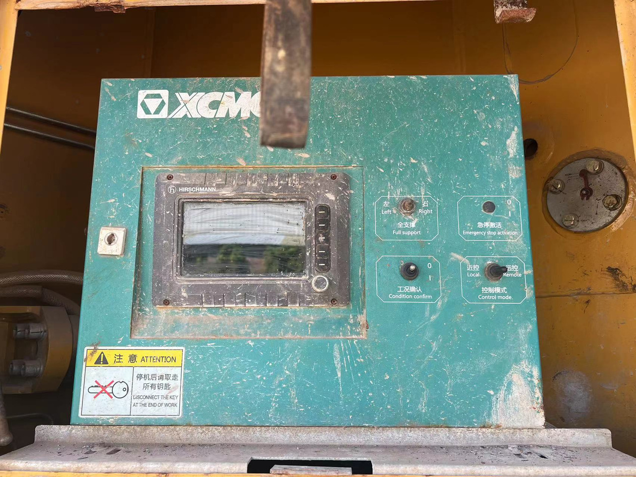 Xe bơm bê tông XCMG Official Concrete Machinery Second Hand HB62V 62m Used Mobile Concrete Pump for Sale: hình 7