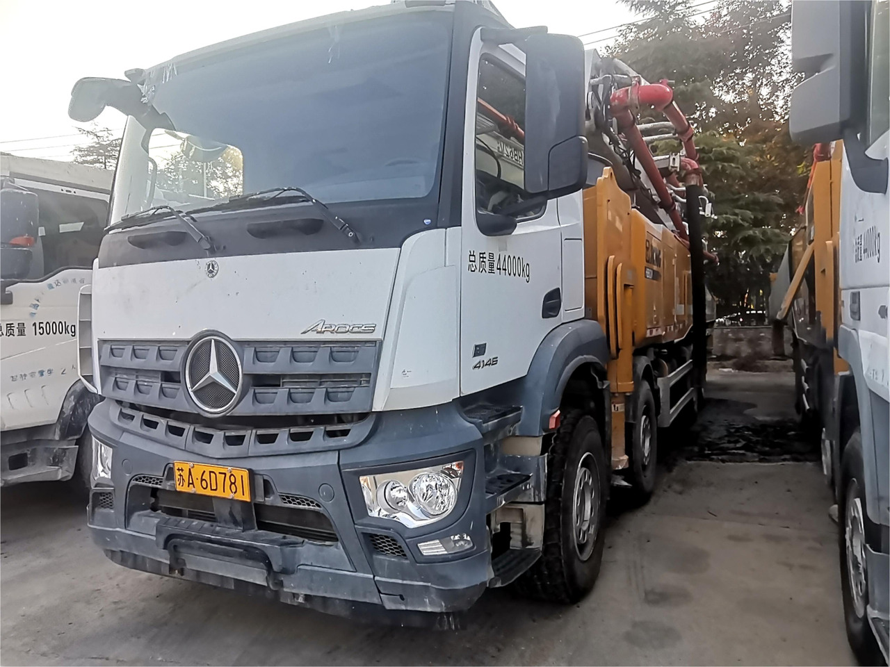 XCMG Official HB62V Second Hand Concrete Pump Truck 62m Truck-mounted Concrete Pump Price - Xe bơm bê tông: hình 2 XCMG Official HB62V Second Hand Concrete Pump Truck 62m Truck-mounted Concrete Pump Price - Xe bơm bê tông: hình 2