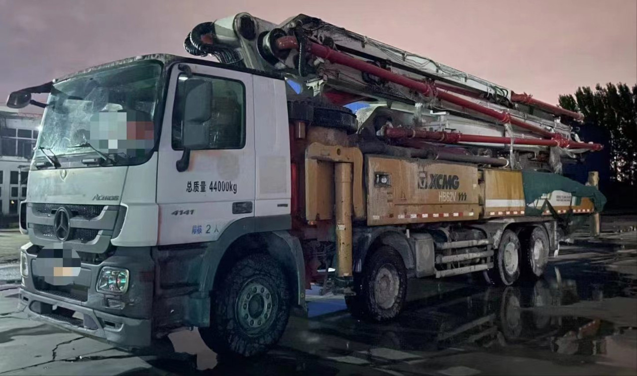 XCMG Official Hb58V Concrete Machinery 2019 Used 58m Concrete Pump Truck for Sale - Xe bơm bê tông: hình 4 XCMG Official Hb58V Concrete Machinery 2019 Used 58m Concrete Pump Truck for Sale - Xe bơm bê tông: hình 4
