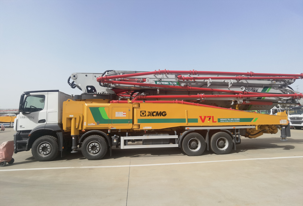 XCMG Official Schwing Concrete Pump HB62V Used Telescopic Concrete Pump Truck Price - Xe bơm bê tông: hình 3 XCMG Official Schwing Concrete Pump HB62V Used Telescopic Concrete Pump Truck Price - Xe bơm bê tông: hình 3