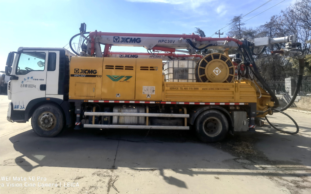 XCMG Official Schwing HPC30V Used Truck Mounted Concrete Spraying Machine For Sale - Thiết bị bê tông: hình 2 XCMG Official Schwing HPC30V Used Truck Mounted Concrete Spraying Machine For Sale - Thiết bị bê tông: hình 2