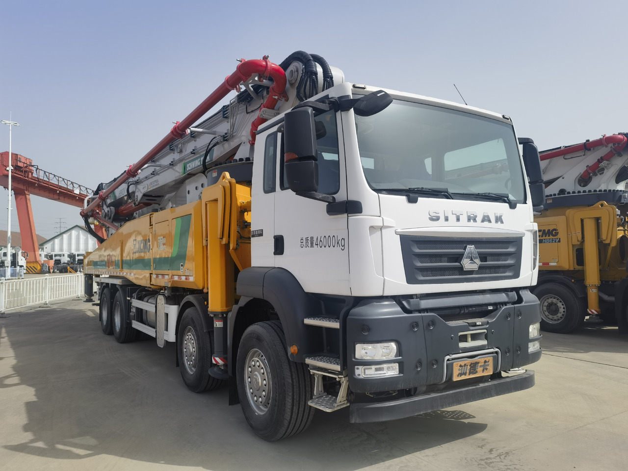 XCMG Official Second Hand 62m Concrete Boom Pump HB62V Truck Mounted Concrete Pump For Sale - Xe bơm bê tông: hình 2 XCMG Official Second Hand 62m Concrete Boom Pump HB62V Truck Mounted Concrete Pump For Sale - Xe bơm bê tông: hình 2