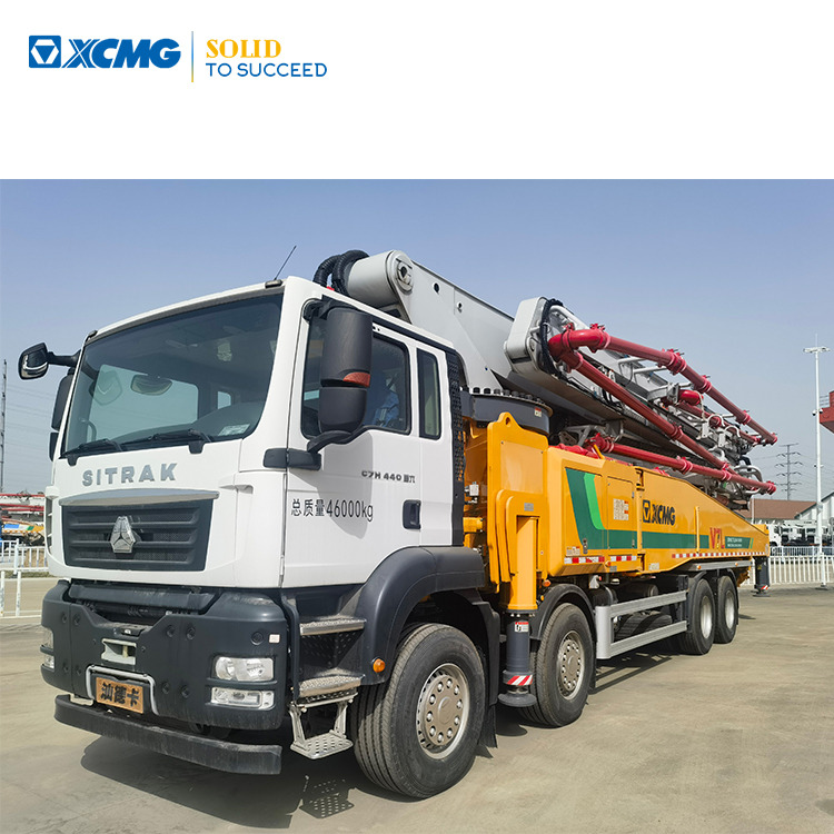 XCMG Official Second Hand 62m Concrete Boom Pump HB62V Truck Mounted Concrete Pump For Sale - Xe bơm bê tông: hình 1 XCMG Official Second Hand 62m Concrete Boom Pump HB62V Truck Mounted Concrete Pump For Sale - Xe bơm bê tông: hình 1
