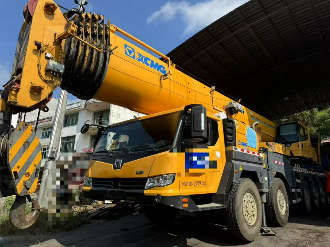 XCMG Official Second Hand Crane Truck 110 Ton XCT110L7 Used Mobile Crane Price - Cẩu bánh lốp: hình 4 XCMG Official Second Hand Crane Truck 110 Ton XCT110L7 Used Mobile Crane Price - Cẩu bánh lốp: hình 4