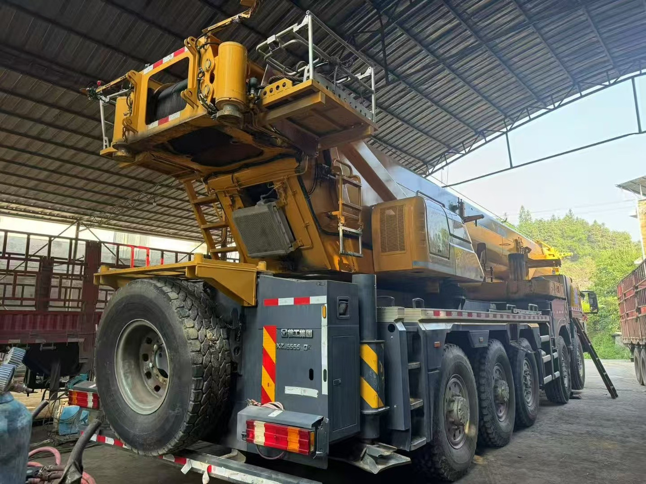 XCMG Official Second Hand Crane Truck 110 Ton XCT110L7 Used Mobile Crane Price - Cẩu bánh lốp: hình 3 XCMG Official Second Hand Crane Truck 110 Ton XCT110L7 Used Mobile Crane Price - Cẩu bánh lốp: hình 3