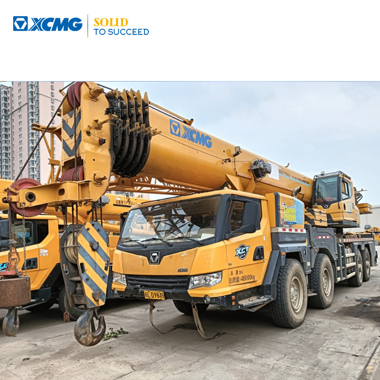 XCMG Official Second Hand Hydraulic Truck Crane XCT80L6 6-Section Arm Mobile Truck Crane For Sale - Cẩu bánh lốp: hình 1 XCMG Official Second Hand Hydraulic Truck Crane XCT80L6 6-Section Arm Mobile Truck Crane For Sale - Cẩu bánh lốp: hình 1