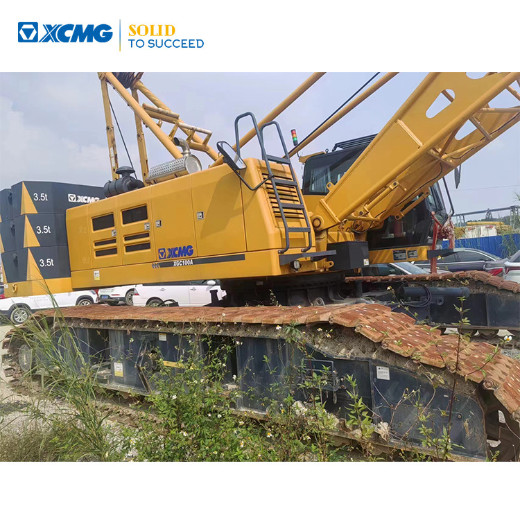 XCMG Official Used 100 Ton Mobile Crane XGC100A Hydraulic Lattice Boom Crawler Crane For Sale - Cần cẩu bánh xích: hình 1 XCMG Official Used 100 Ton Mobile Crane XGC100A Hydraulic Lattice Boom Crawler Crane For Sale - Cần cẩu bánh xích: hình 1