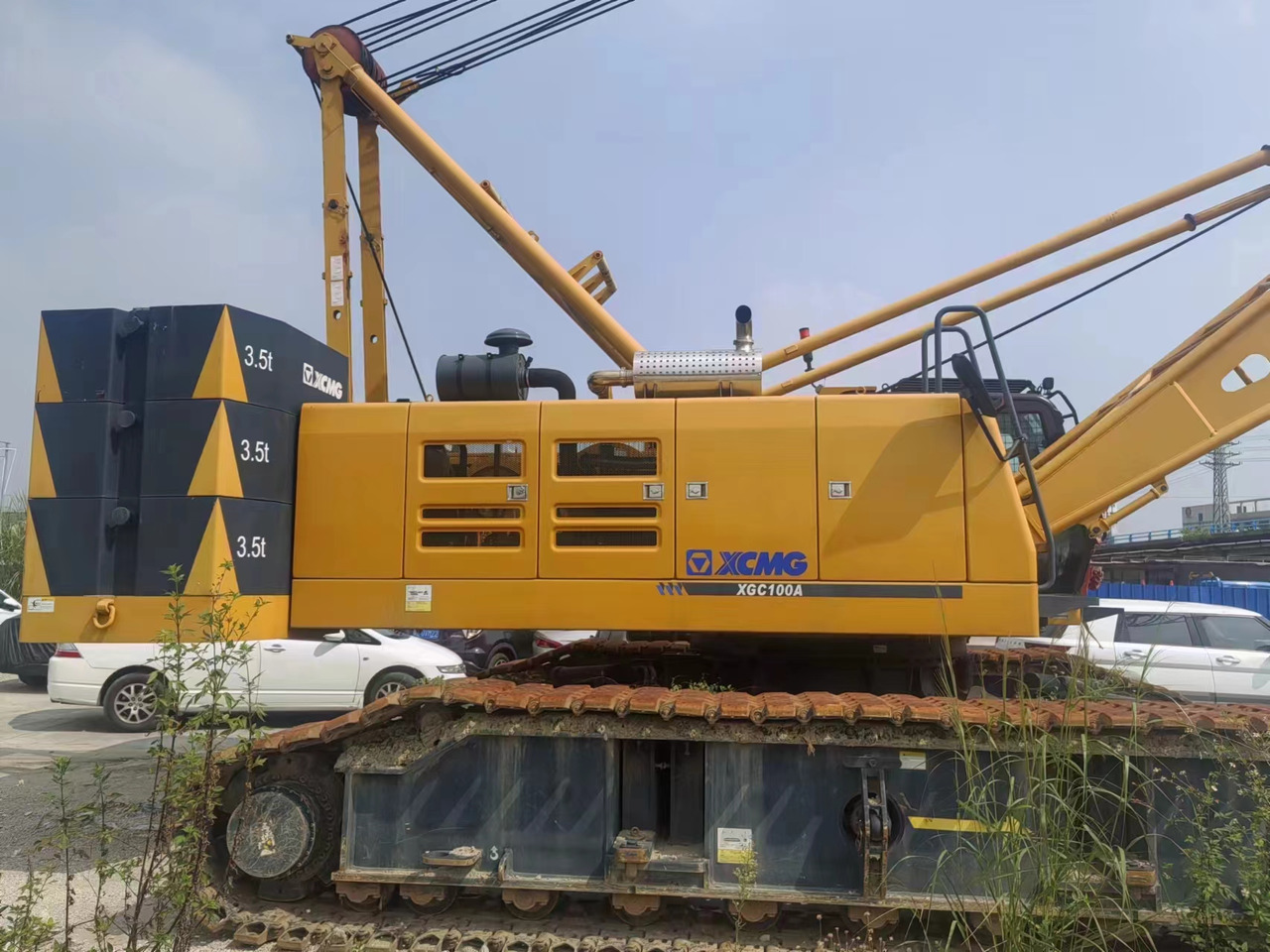 XCMG Official Used 100 Ton Mobile Crane XGC100A Hydraulic Lattice Boom Crawler Crane For Sale - Cần cẩu bánh xích: hình 2 XCMG Official Used 100 Ton Mobile Crane XGC100A Hydraulic Lattice Boom Crawler Crane For Sale - Cần cẩu bánh xích: hình 2