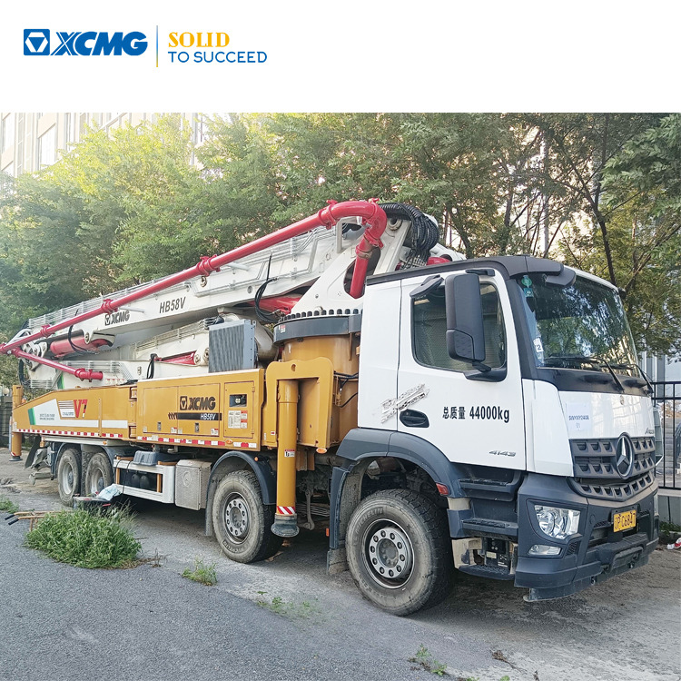 XCMG Official Used Concrete Pump Truck 58m HB58V Concrete Pump Machine For Sale - Xe bơm bê tông: hình 1 XCMG Official Used Concrete Pump Truck 58m HB58V Concrete Pump Machine For Sale - Xe bơm bê tông: hình 1