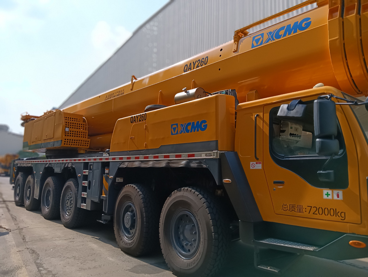 XCMG Official Used Mobile Crane QAY260 All Terrain Cranes Price For Sale - Cẩu bánh lốp: hình 5 XCMG Official Used Mobile Crane QAY260 All Terrain Cranes Price For Sale - Cẩu bánh lốp: hình 5