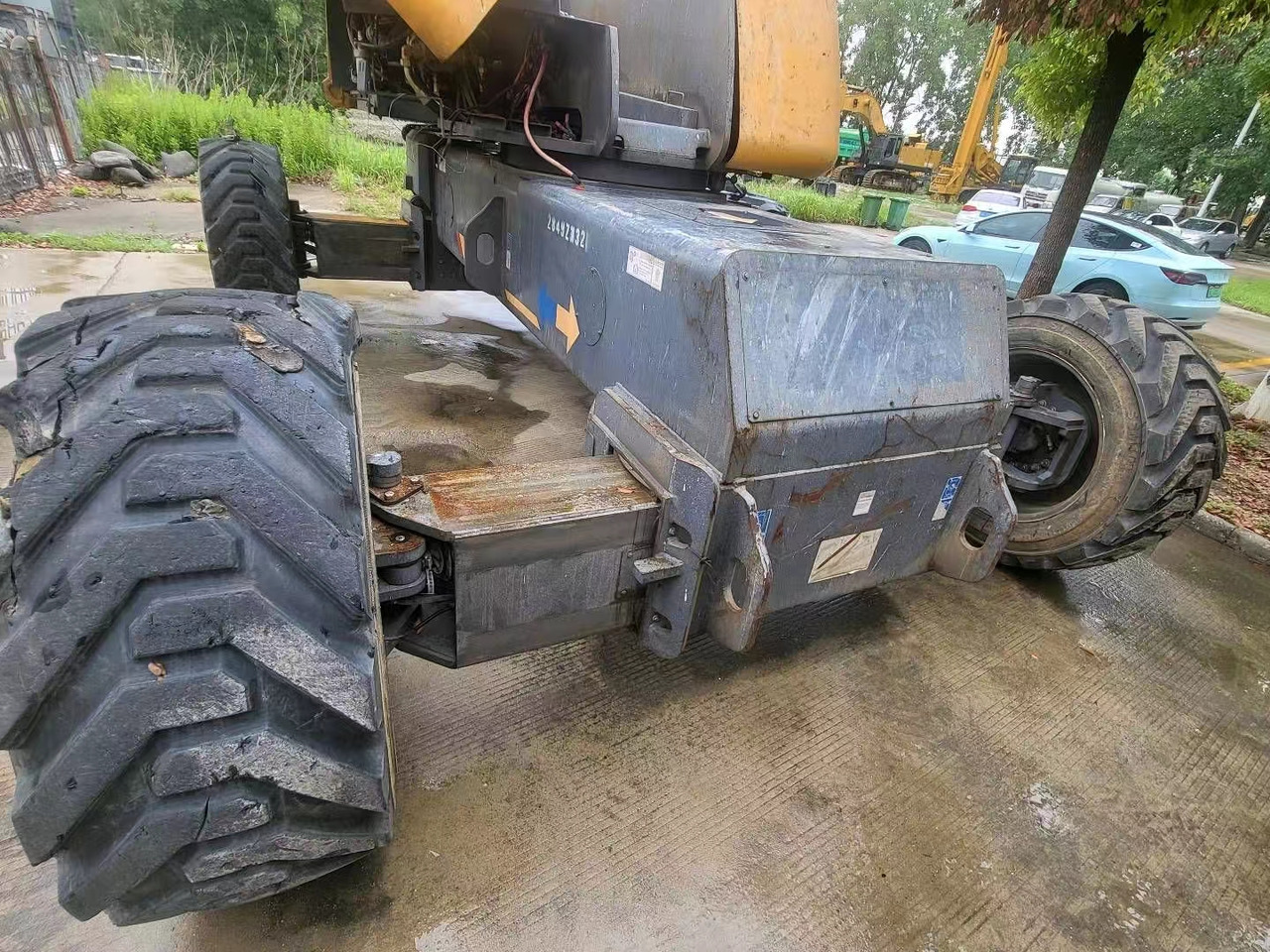 Xe nâng người hình viễn vọng kính XCMG Official Used Telescopic Lifting Boom GTBZ38S 38m Aerial Work Platform For Sale: hình 6