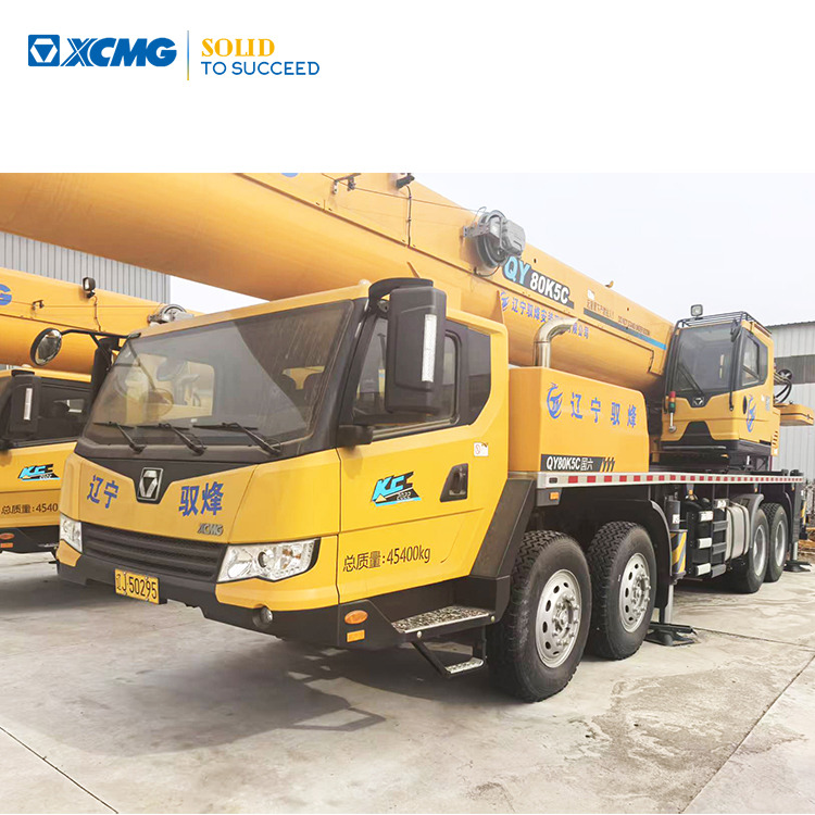 XCMG Official Used Truck-mounted Cranes QY80K5C 80Ton Mobile Cranes Price List - Cẩu bánh lốp: hình 1 XCMG Official Used Truck-mounted Cranes QY80K5C 80Ton Mobile Cranes Price List - Cẩu bánh lốp: hình 1