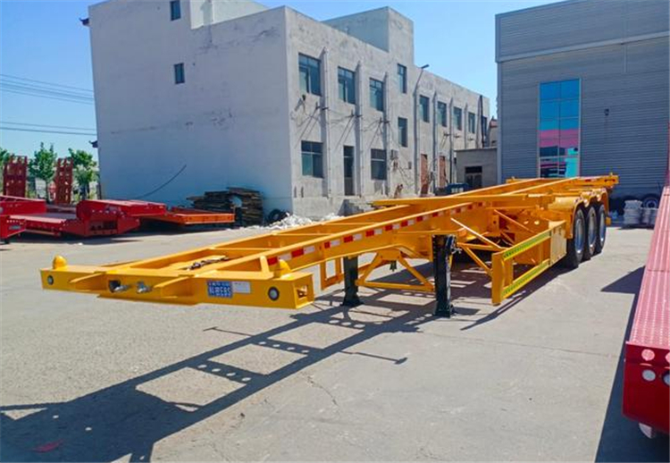 XCMG Official XLYZ9420TJZ Flatbed Container Carrier Semi Trailer - Xe chở container/ Sơ mi rơ moóc hoán đổi thân: hình 5 XCMG Official XLYZ9420TJZ Flatbed Container Carrier Semi Trailer - Xe chở container/ Sơ mi rơ moóc hoán đổi thân: hình 5