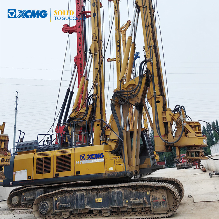 XCMG Offiical Used Rotary Drilling Rigs Drilling Machine XR220D Pile Drilling Rig For Sale - Giàn khoan: hình 1 XCMG Offiical Used Rotary Drilling Rigs Drilling Machine XR220D Pile Drilling Rig For Sale - Giàn khoan: hình 1