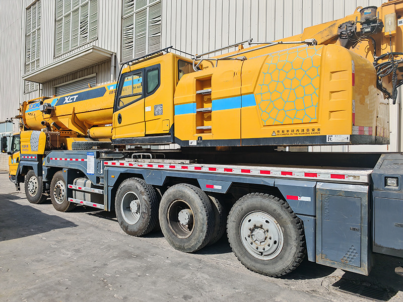 XCMG XCT110 used 110ton mobile hydraulic truck crane price - Cẩu bánh lốp: hình 2 XCMG XCT110 used 110ton mobile hydraulic truck crane price - Cẩu bánh lốp: hình 2