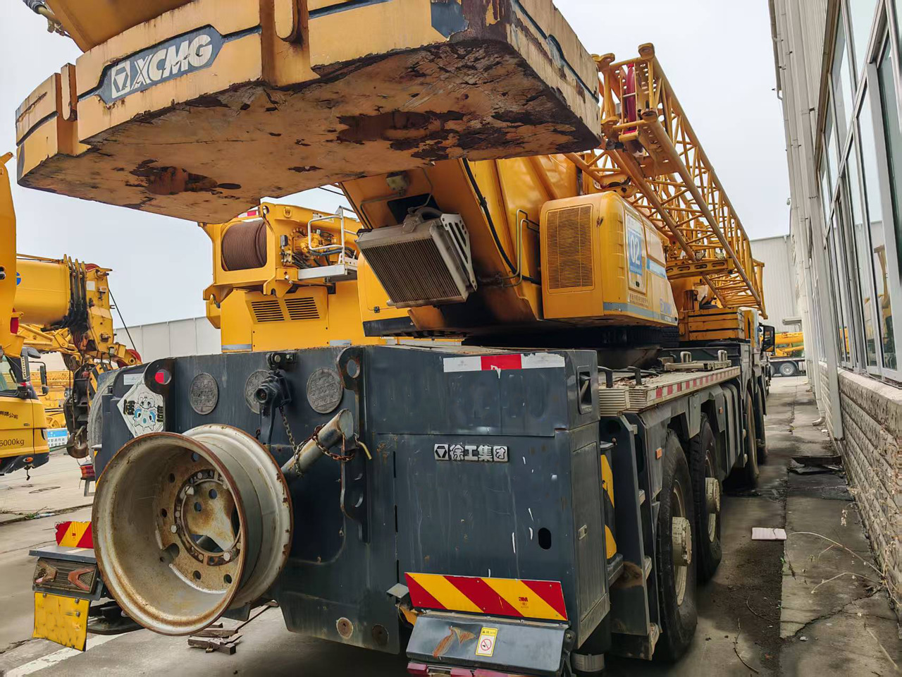 XCMG XCT80L6 80ton Mobile used hoist machine Lifting Truck Crane for Sale - Cẩu bánh lốp: hình 2 XCMG XCT80L6 80ton Mobile used hoist machine Lifting Truck Crane for Sale - Cẩu bánh lốp: hình 2