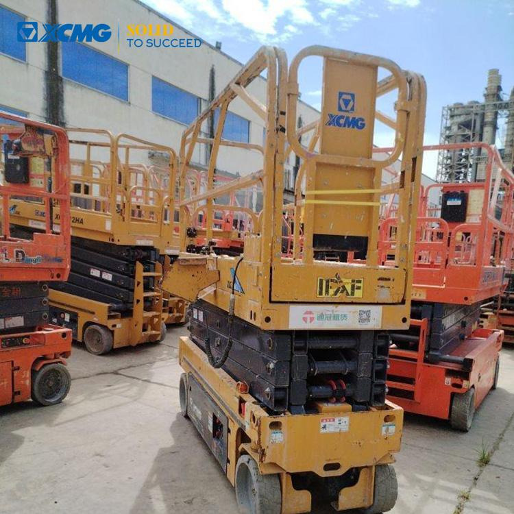 XCMG XG1008HA 10m portable second hand lifting platform scissor lift - Máy nâng người hình kéo: hình 1 XCMG XG1008HA 10m portable second hand lifting platform scissor lift - Máy nâng người hình kéo: hình 1