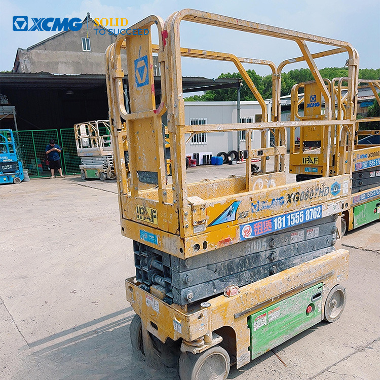 XCMG battery 8m used scissor lift XG0807HD-Li for sale - Máy nâng người hình kéo: hình 1 XCMG battery 8m used scissor lift XG0807HD-Li for sale - Máy nâng người hình kéo: hình 1