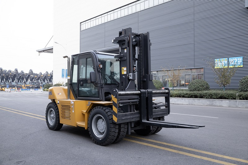 XCMG official 10ton diesel forklift with attachment - Xe nâng diesel: hình 5 XCMG official 10ton diesel forklift with attachment - Xe nâng diesel: hình 5