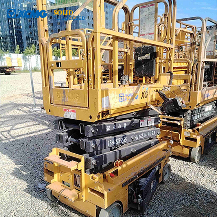 XCMG scissor lift 6m Self-propelled scissor lift price - Máy nâng người hình kéo: hình 1 XCMG scissor lift 6m Self-propelled scissor lift price - Máy nâng người hình kéo: hình 1