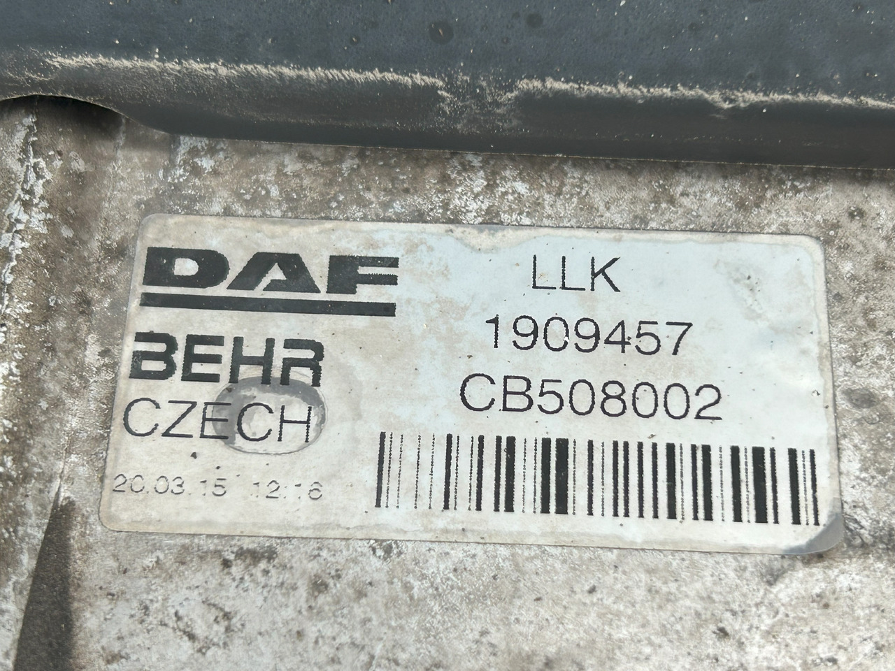 DAF CF EURO 6 COOLER SET - Bộ tản nhiệt cho Xe tải: hình 5 DAF CF EURO 6 COOLER SET - Bộ tản nhiệt cho Xe tải: hình 5