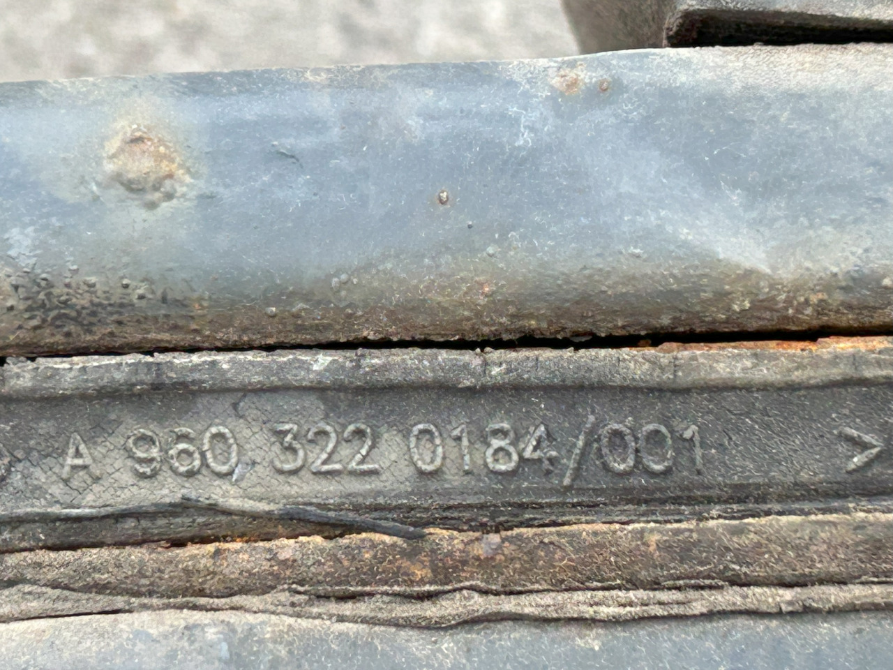 MERCEDES 2-LEAF SPRING MERCEDES ACTROS - Hệ thống treo thép: hình 3 MERCEDES 2-LEAF SPRING MERCEDES ACTROS - Hệ thống treo thép: hình 3