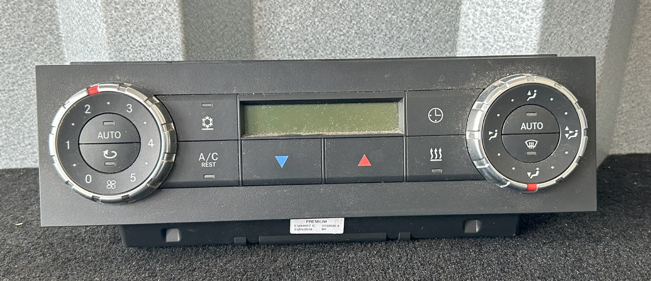 MERCEDES AIR CONDITIONING CONTROL PANEL AROCS MP4 - Phụ tùng điều hòa: hình 1 MERCEDES AIR CONDITIONING CONTROL PANEL AROCS MP4 - Phụ tùng điều hòa: hình 1