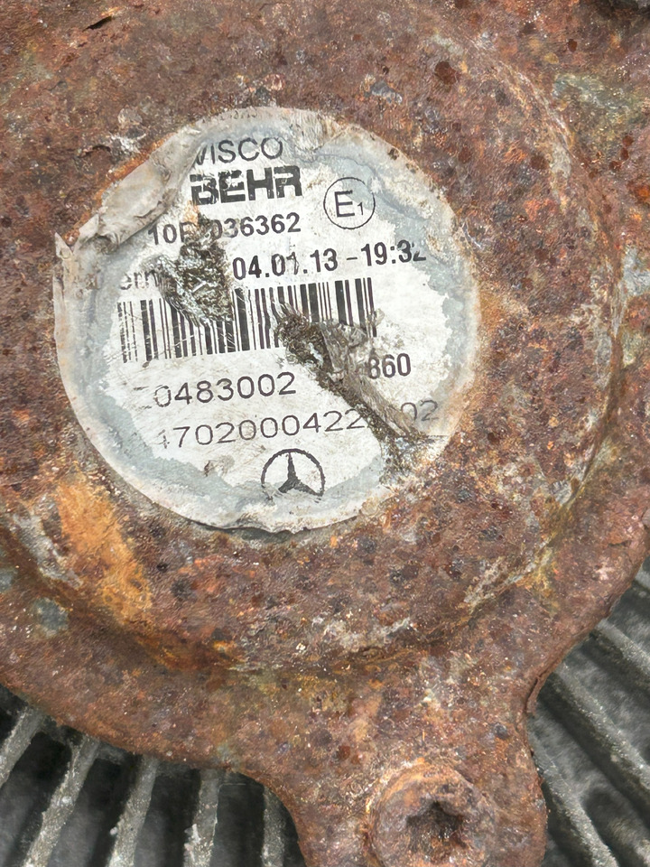 MERCEDES-BENZ VISCOT CLUTCH + FAN ACTROS MP4 - Quạt cho Xe tải: hình 3 MERCEDES-BENZ VISCOT CLUTCH + FAN ACTROS MP4 - Quạt cho Xe tải: hình 3