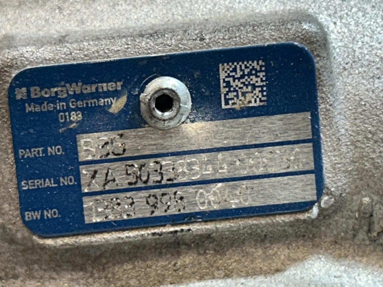 Bộ tăng áp cho Xe tải MERCEDES BorgWarner MERCEDES ACTROS MP4: hình 7