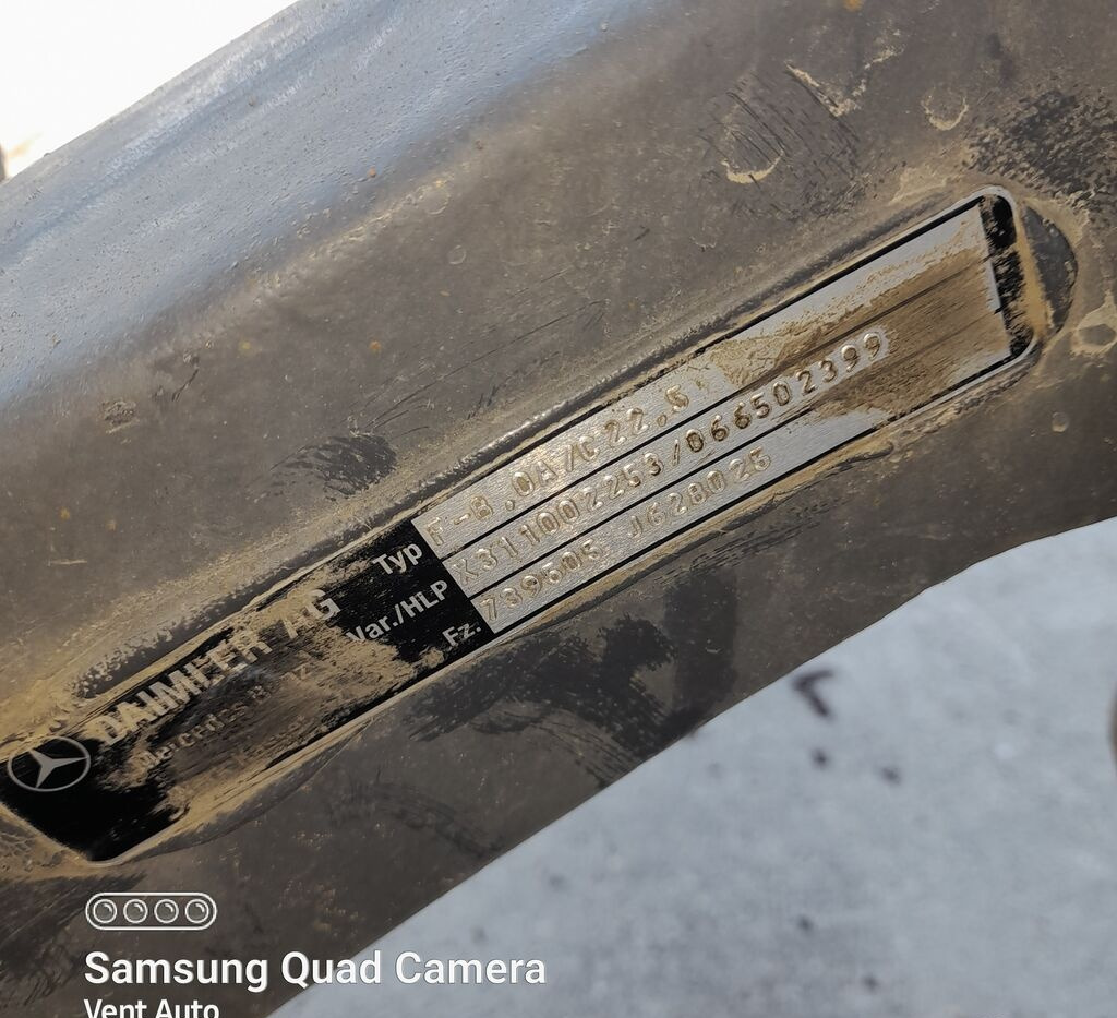 Mercedes-Benz ACTROS MP4 A9603312701 Mercedes-Benz ACTROS MP4 truck - Trục và các bộ phận cho Xe tải: hình 5 Mercedes-Benz ACTROS MP4 A9603312701 Mercedes-Benz ACTROS MP4 truck - Trục và các bộ phận cho Xe tải: hình 5