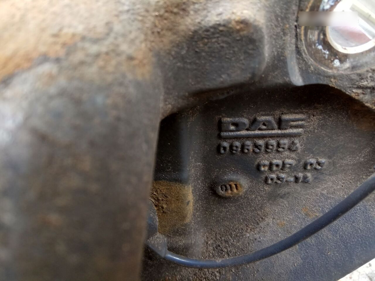 Trục và các bộ phận cho Xe tải Przednia, kompletna belka zawieszenia   DAF XF 106 truck: hình 8