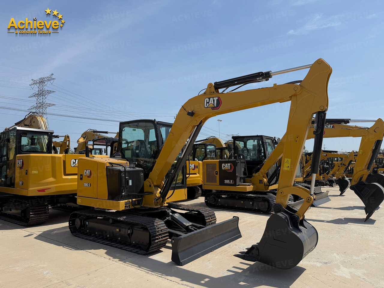 CATERPILLAR CAT®2025 306.5 Mini Hydraulic Excavator UD 0.25 m³ 36.5/2400 kw/rpm C2.4T 105 L【ACHIEVE】 TOP CONDITION!!! - Máy xúc bánh xích: hình 1 CATERPILLAR CAT®2025 306.5 Mini Hydraulic Excavator UD 0.25 m³ 36.5/2400 kw/rpm C2.4T 105 L【ACHIEVE】 TOP CONDITION!!! - Máy xúc bánh xích: hình 1