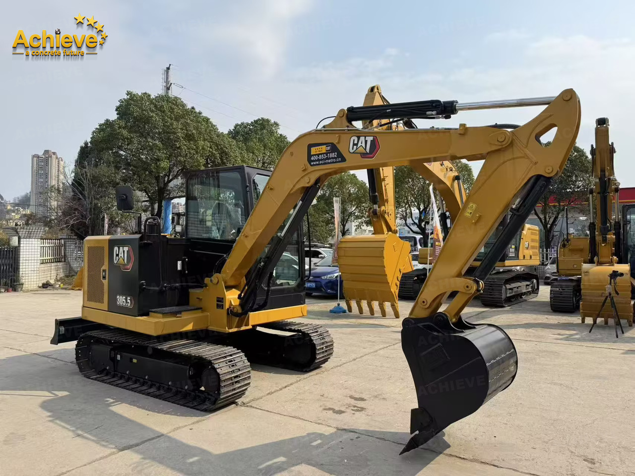 CATERPILLAR CAT® 305.5E2 small Cat C2.4 DI Mini Hydraulic Excavator 0.22 m³ 34.1 kw/rpm 35.0 kN 【ACHIEVE】 TOP CONDITION!!! - Máy xúc mini: hình 1 CATERPILLAR CAT® 305.5E2 small Cat C2.4 DI Mini Hydraulic Excavator 0.22 m³ 34.1 kw/rpm 35.0 kN 【ACHIEVE】 TOP CONDITION!!! - Máy xúc mini: hình 1