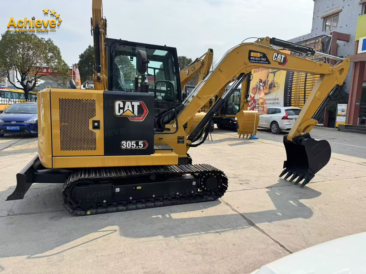 CATERPILLAR CAT® 305.5E2 small Cat C2.4 DI Mini Hydraulic Excavator 0.22 m³ 34.1 kw/rpm 35.0 kN 【ACHIEVE】 TOP CONDITION!!! - Máy xúc mini: hình 2 CATERPILLAR CAT® 305.5E2 small Cat C2.4 DI Mini Hydraulic Excavator 0.22 m³ 34.1 kw/rpm 35.0 kN 【ACHIEVE】 TOP CONDITION!!! - Máy xúc mini: hình 2