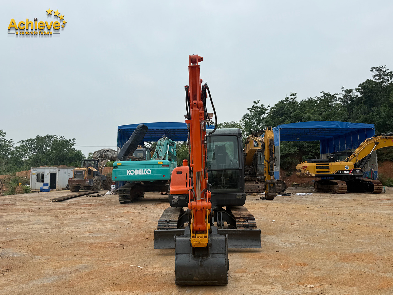 DOOSAN Diwanlun DX60-9 Excavator 38.9(52.1)/2100kW(HP) / rpm D24C 0.23m3 5700kg 4.2+2.8Ton 【ACHIEVE】 TOP CONDITION!!! - Máy xúc bánh xích: hình 3 DOOSAN Diwanlun DX60-9 Excavator 38.9(52.1)/2100kW(HP) / rpm D24C 0.23m3 5700kg 4.2+2.8Ton 【ACHIEVE】 TOP CONDITION!!! - Máy xúc bánh xích: hình 3