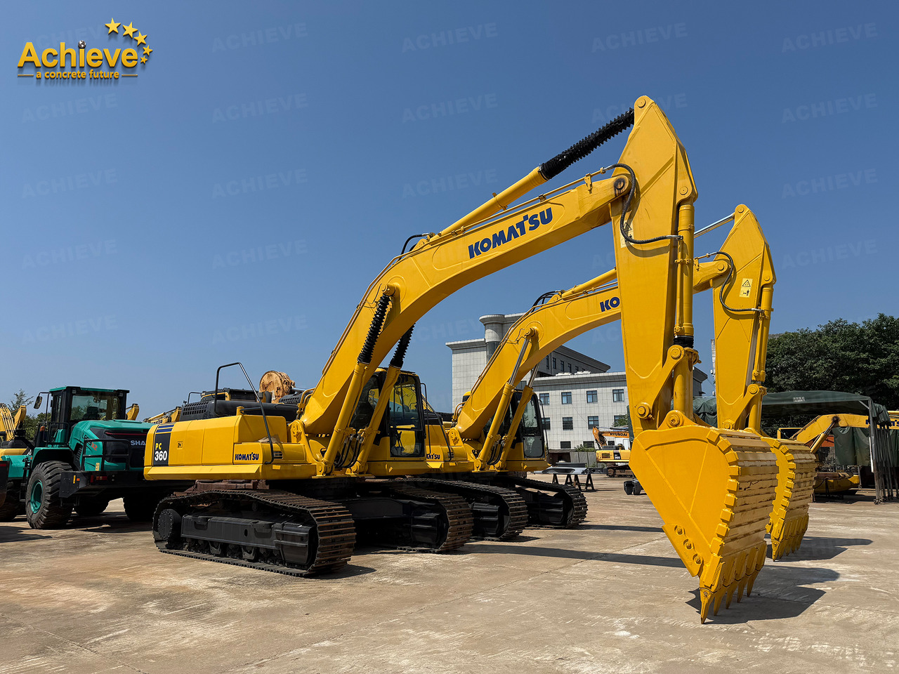 KOMATSU Remanufactured Komatsu PC360-7 excavator 1.6 m³ 180/1900 kw/rpm 33000 kg 7380 mm 227 kN Komatsu SAA6D114E 605 L【ACHIEVE】 TOP CONDITION!!! - Máy xúc bánh xích: hình 1 KOMATSU Remanufactured Komatsu PC360-7 excavator 1.6 m³ 180/1900 kw/rpm 33000 kg 7380 mm 227 kN Komatsu SAA6D114E 605 L【ACHIEVE】 TOP CONDITION!!! - Máy xúc bánh xích: hình 1