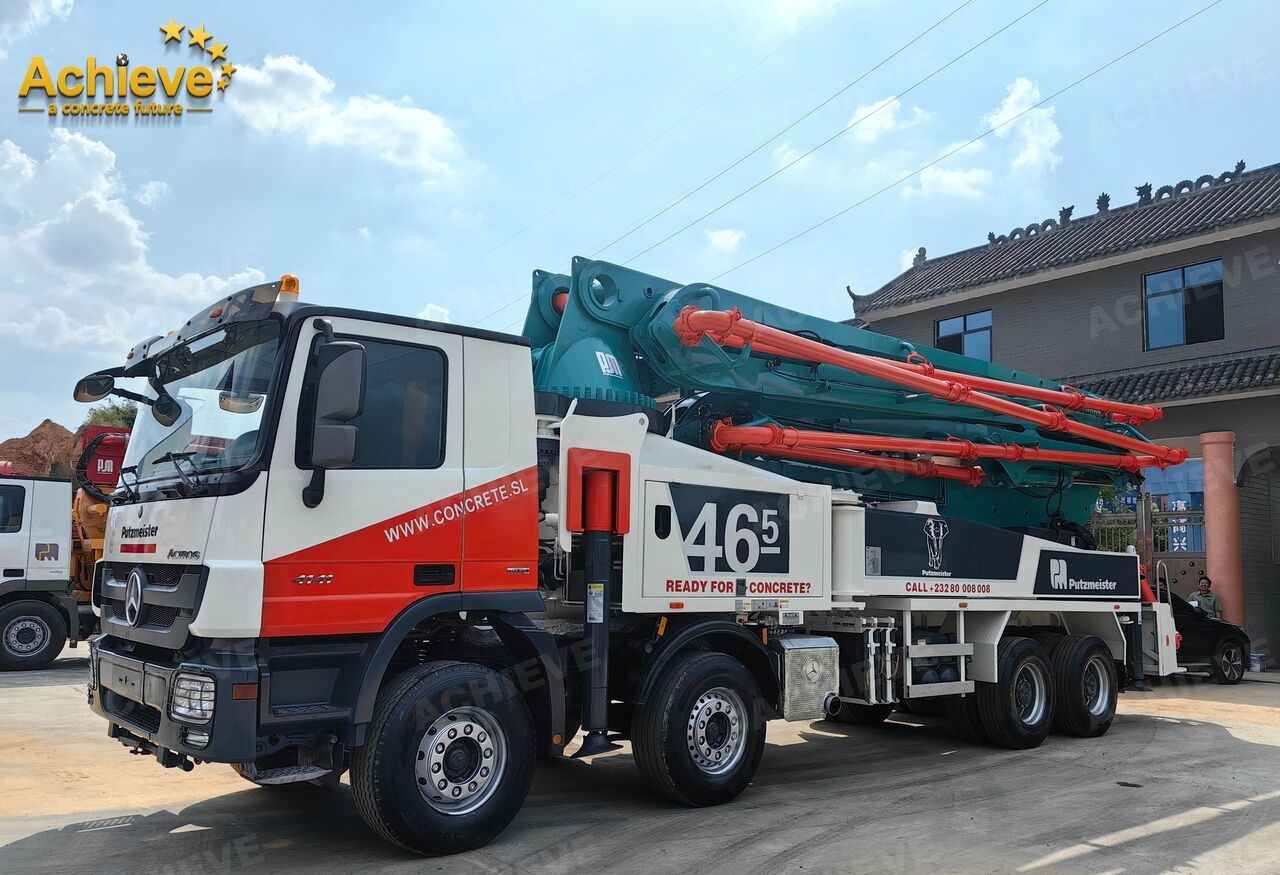 Putzmeister Compact Truck-Mounted Concrete Pump M46-5 【ACHIEVE】TOP CONDITION!!! - Xe bơm bê tông: hình 3 Putzmeister Compact Truck-Mounted Concrete Pump M46-5 【ACHIEVE】TOP CONDITION!!! - Xe bơm bê tông: hình 3