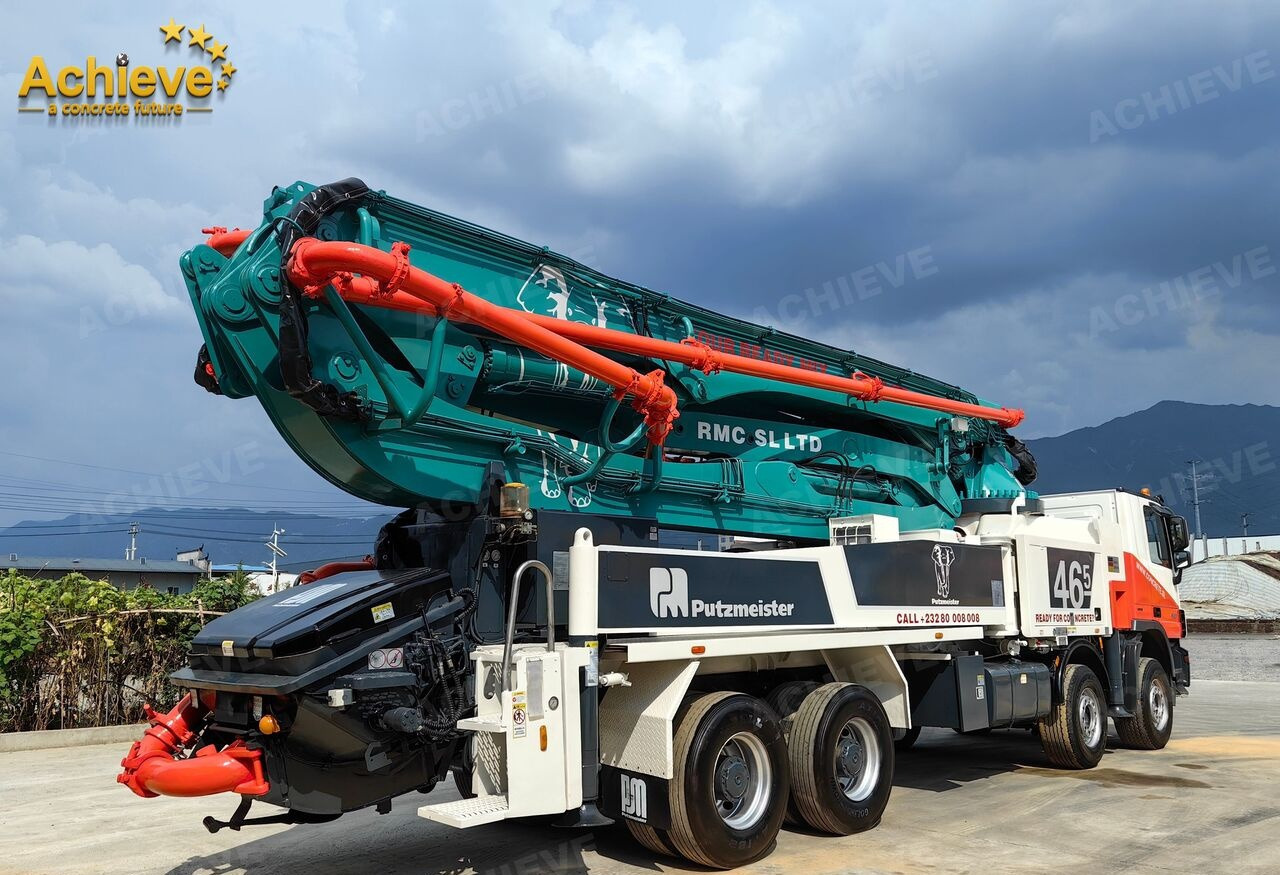 Putzmeister Compact Truck-Mounted Concrete Pump M46-5 【ACHIEVE】TOP CONDITION!!! - Xe bơm bê tông: hình 4 Putzmeister Compact Truck-Mounted Concrete Pump M46-5 【ACHIEVE】TOP CONDITION!!! - Xe bơm bê tông: hình 4