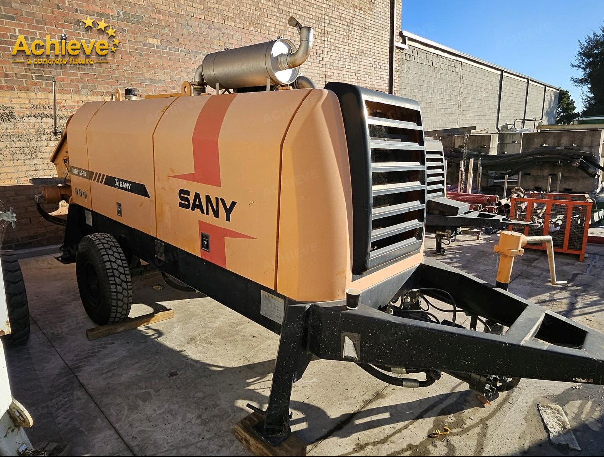 SANY SANY 【ACHIEVE】TOP CONDITION!!! demo new low hours Sany Concrete Trailer Pump 2017 HBT5008C-5S - Máy bơm bê tông tĩnh: hình 1 SANY SANY 【ACHIEVE】TOP CONDITION!!! demo new low hours Sany Concrete Trailer Pump 2017 HBT5008C-5S - Máy bơm bê tông tĩnh: hình 1