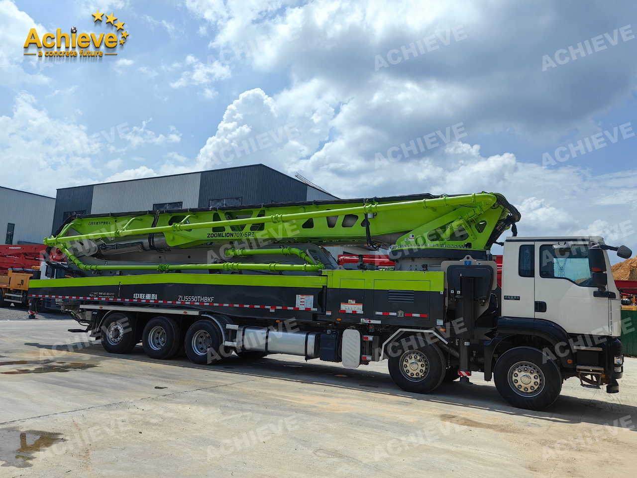 Zoomlion Zoomlion 70M 70X-6RZ Concrete pump truck ACTROS 4141 【ACHIEVE】TOP CONDITION!!! - Xe bơm bê tông: hình 5 Zoomlion Zoomlion 70M 70X-6RZ Concrete pump truck ACTROS 4141 【ACHIEVE】TOP CONDITION!!! - Xe bơm bê tông: hình 5