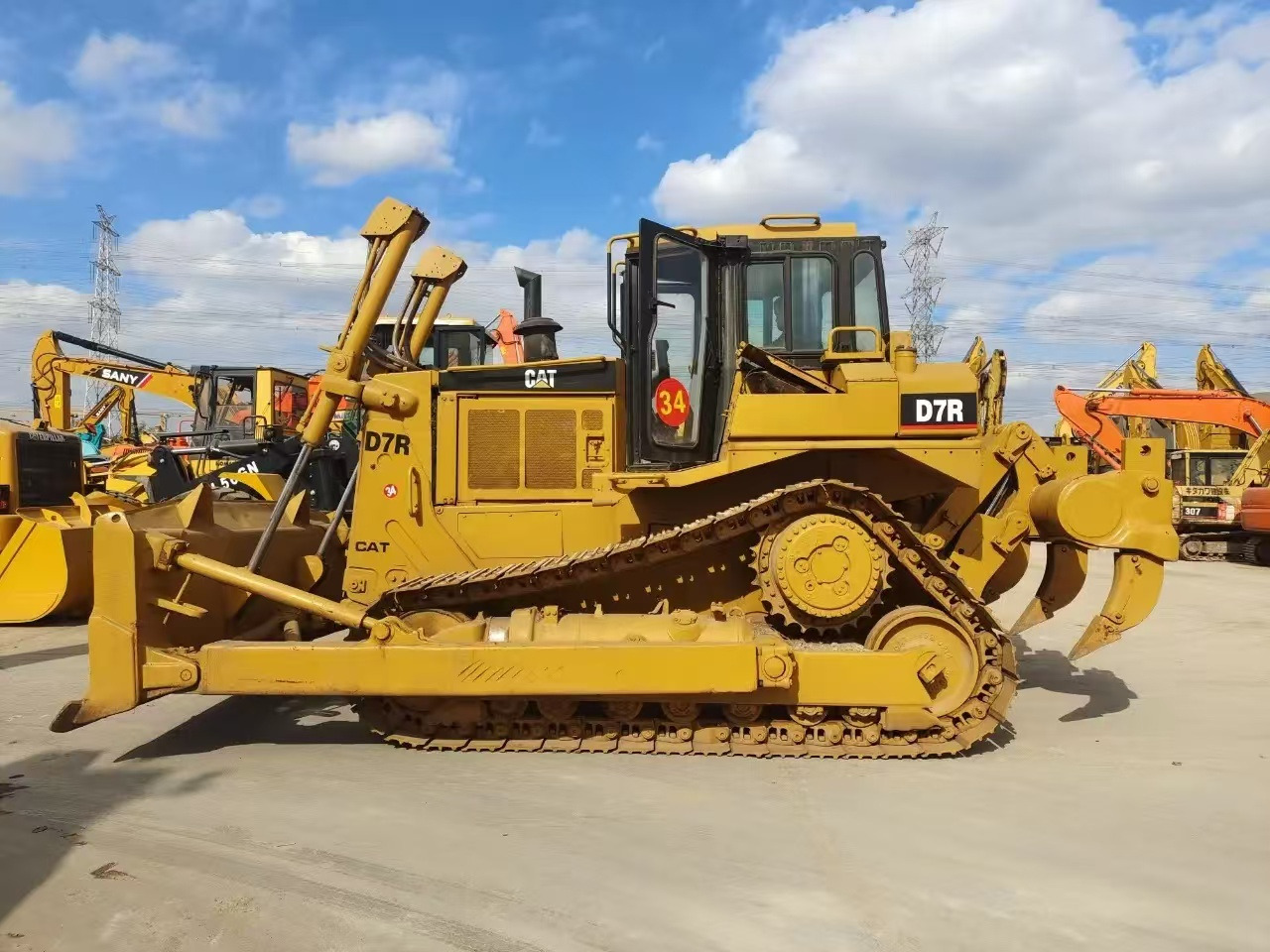 Caterpillar Secondhand Bulldozer CAT D7R Japan Origin Tracked Tractor - Máy ủi: hình 3 Caterpillar Secondhand Bulldozer CAT D7R Japan Origin Tracked Tractor - Máy ủi: hình 3