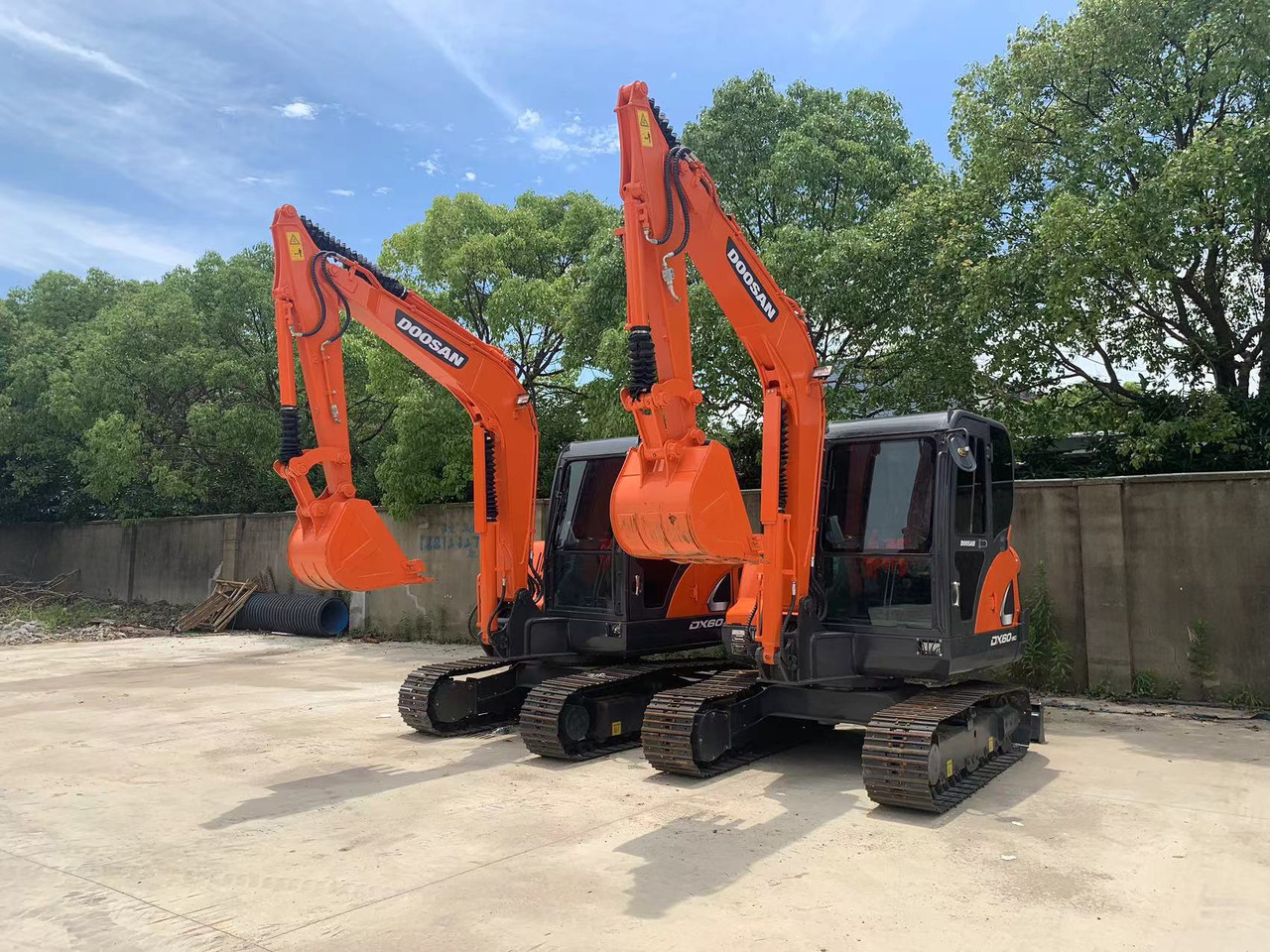 DOOSAN DX60 Good price 6 ton Small Excavator - Máy xúc bánh xích: hình 5 DOOSAN DX60 Good price 6 ton Small Excavator - Máy xúc bánh xích: hình 5