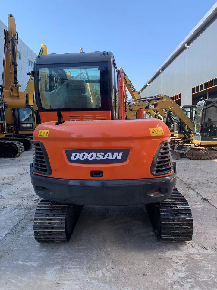 DOOSAN Mini Excavator Doosan DX60, DX55 - Máy xúc bánh xích: hình 5 DOOSAN Mini Excavator Doosan DX60, DX55 - Máy xúc bánh xích: hình 5