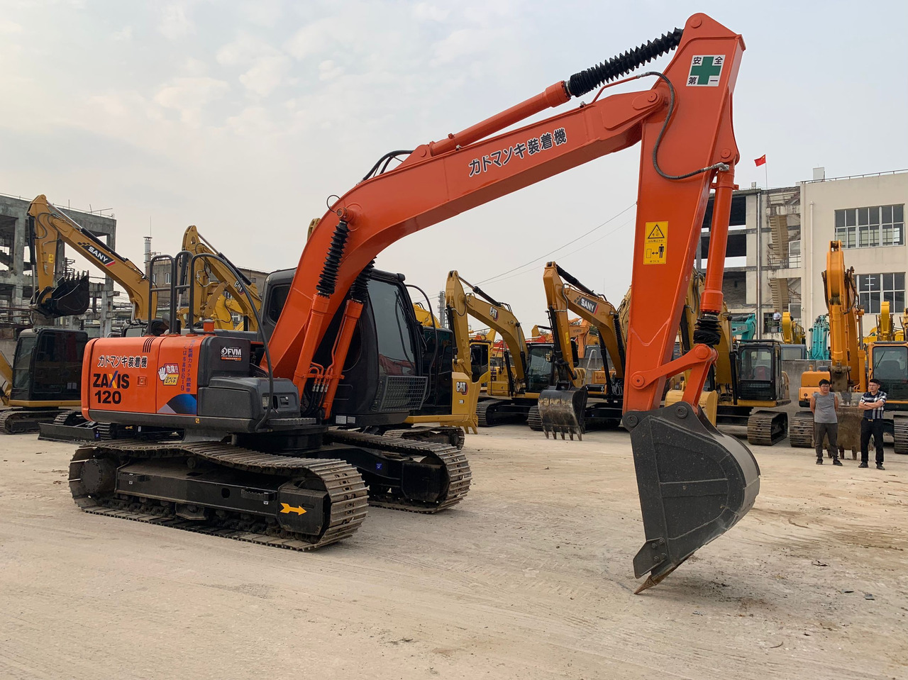 Hitachi Excavator ZX120 Good Price Used Excavator 12 ton Capacity - Máy xúc bánh xích: hình 5 Hitachi Excavator ZX120 Good Price Used Excavator 12 ton Capacity - Máy xúc bánh xích: hình 5