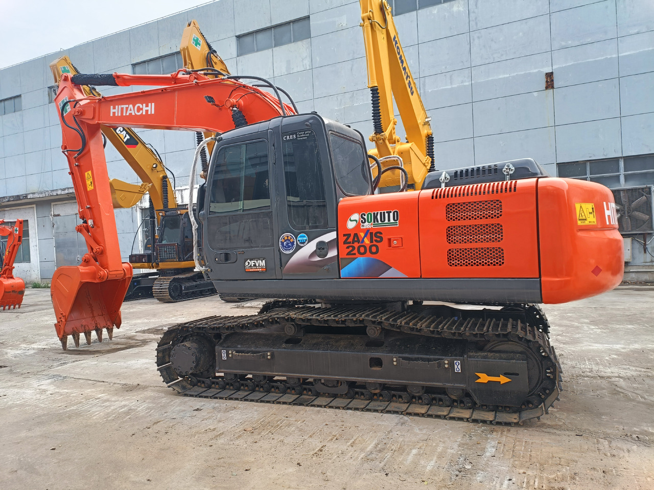 Hitachi ZX200 Used Condition Excavator Good Price - Máy xúc bánh xích: hình 5 Hitachi ZX200 Used Condition Excavator Good Price - Máy xúc bánh xích: hình 5