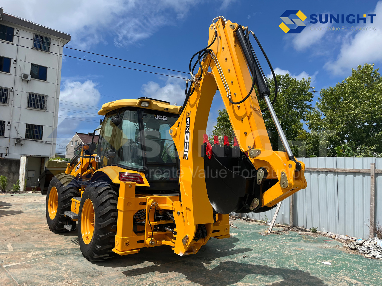 JCB 4CX Backhoe Loader 4x4 Drive Good Price - Máy xúc trước múc sau: hình 3 JCB 4CX Backhoe Loader 4x4 Drive Good Price - Máy xúc trước múc sau: hình 3