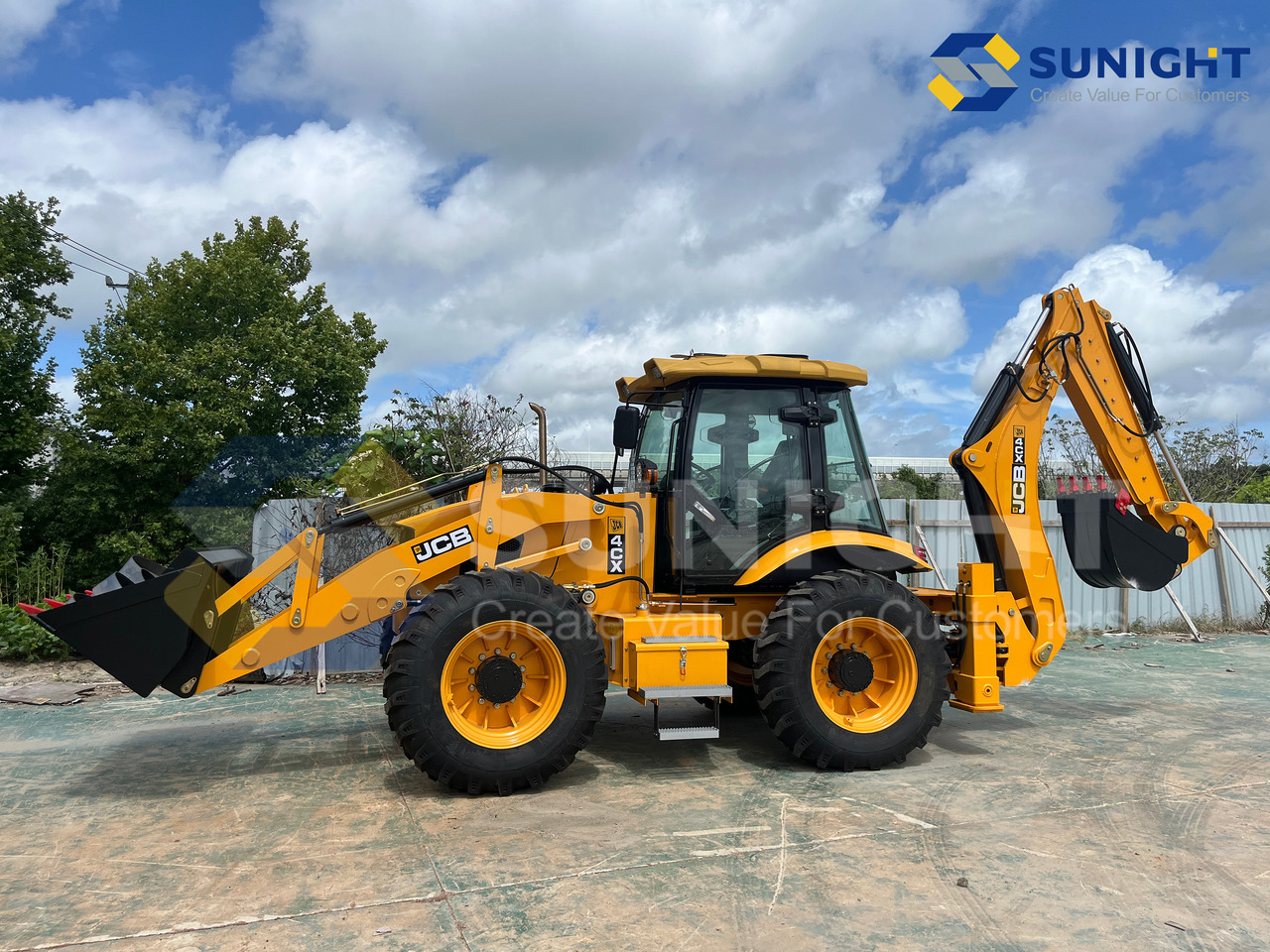 JCB 4CX Backhoe Loader 4x4 Drive - Máy xúc trước múc sau: hình 1 JCB 4CX Backhoe Loader 4x4 Drive - Máy xúc trước múc sau: hình 1
