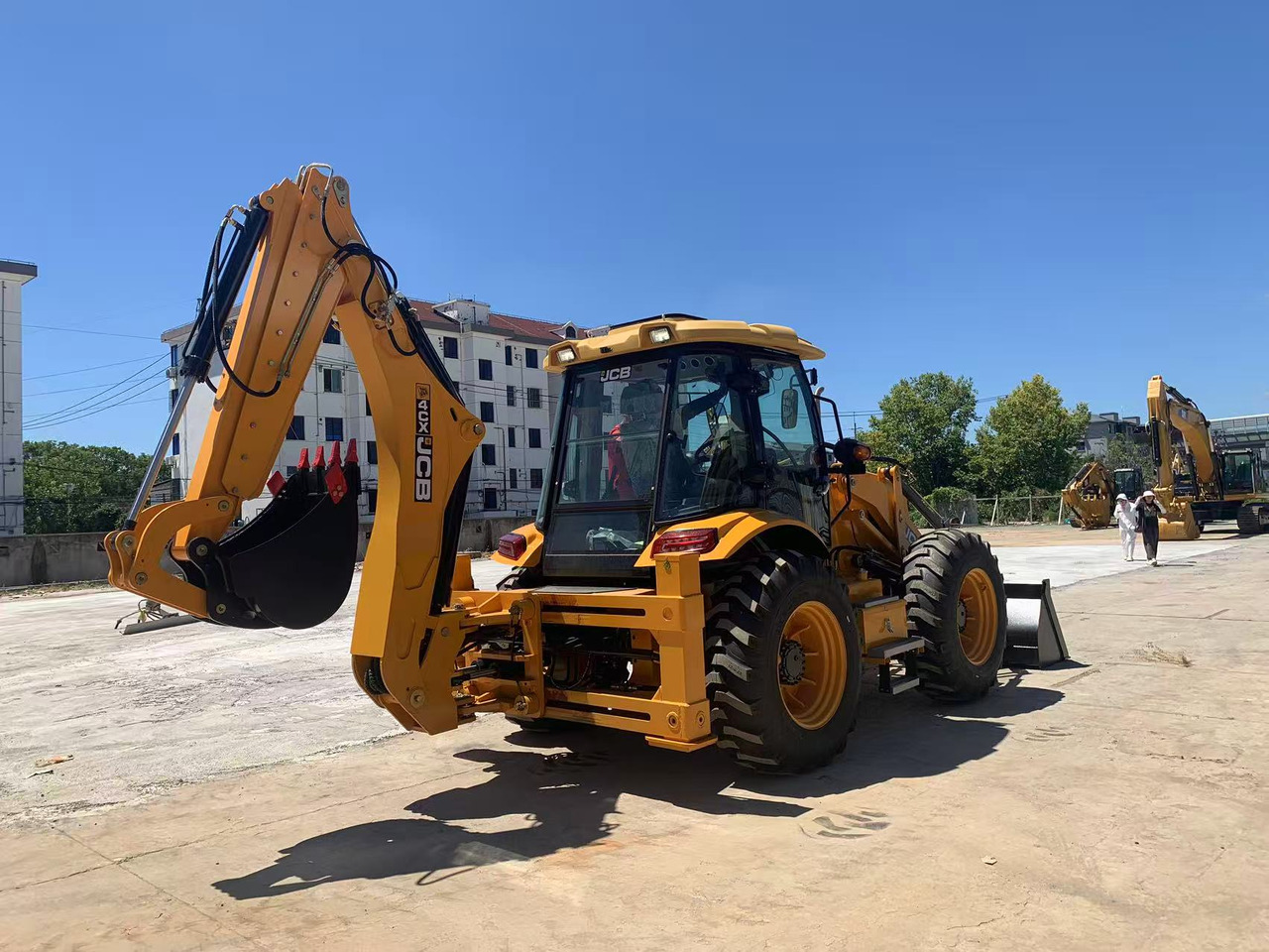 JCB Backhoe Loader 4CX, 4DX Good Price on Sale - Máy xúc trước múc sau: hình 4 JCB Backhoe Loader 4CX, 4DX Good Price on Sale - Máy xúc trước múc sau: hình 4