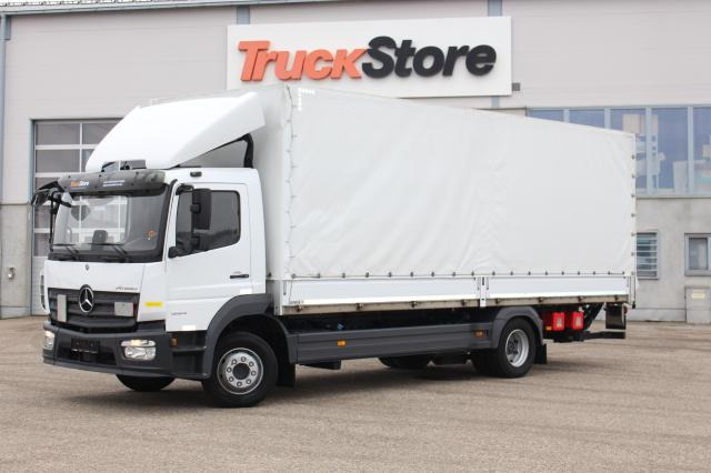 Mercedes-Benz Atego 1224 L - Xe tải thùng mui bạt: hình 1 Mercedes-Benz Atego 1224 L - Xe tải thùng mui bạt: hình 1